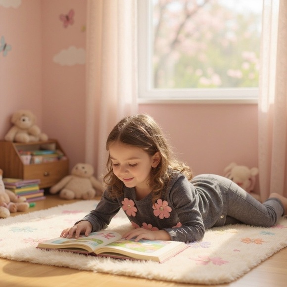 Kate Spade Girls Sz 14y sweater Cotton embroidered flowers sequins pink grey NWT - Picture 11 of 11